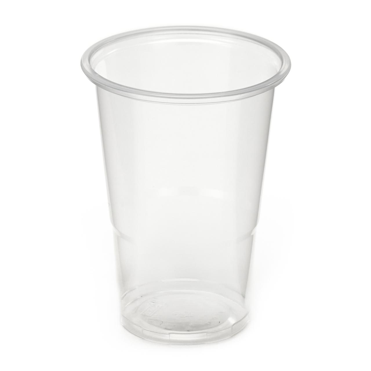 Half Pint to Brim (284ml) Clear PP Tumbler 