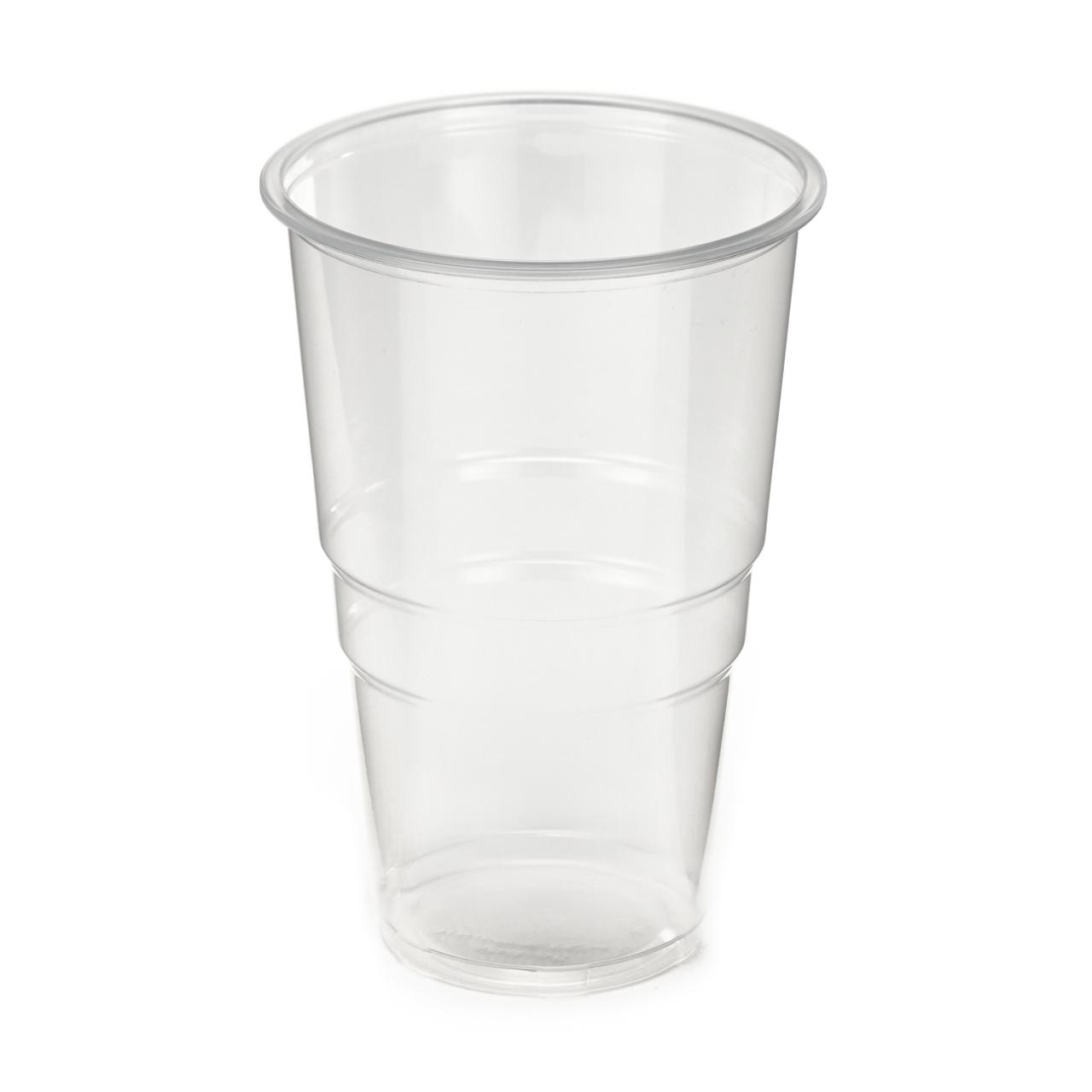 Pint to Brim (568ml) Clear PP Tumbler 