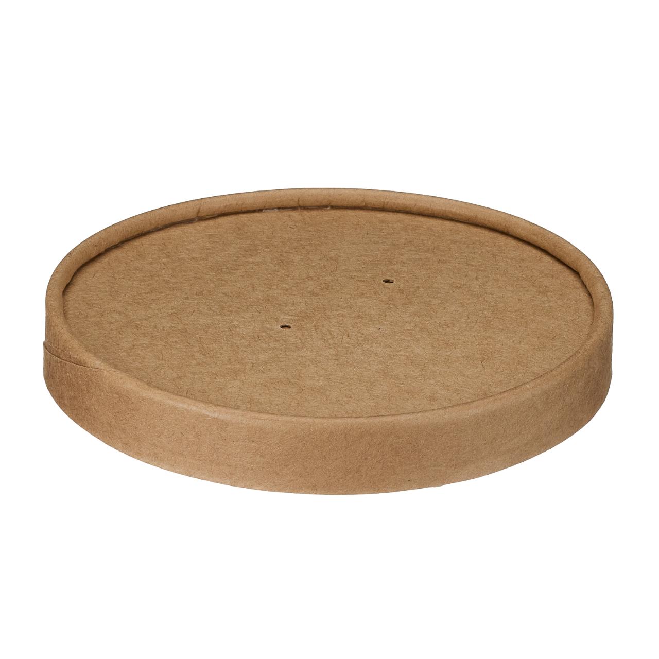 26/32oz Kraft Soup Pot Lid (PP Lined)