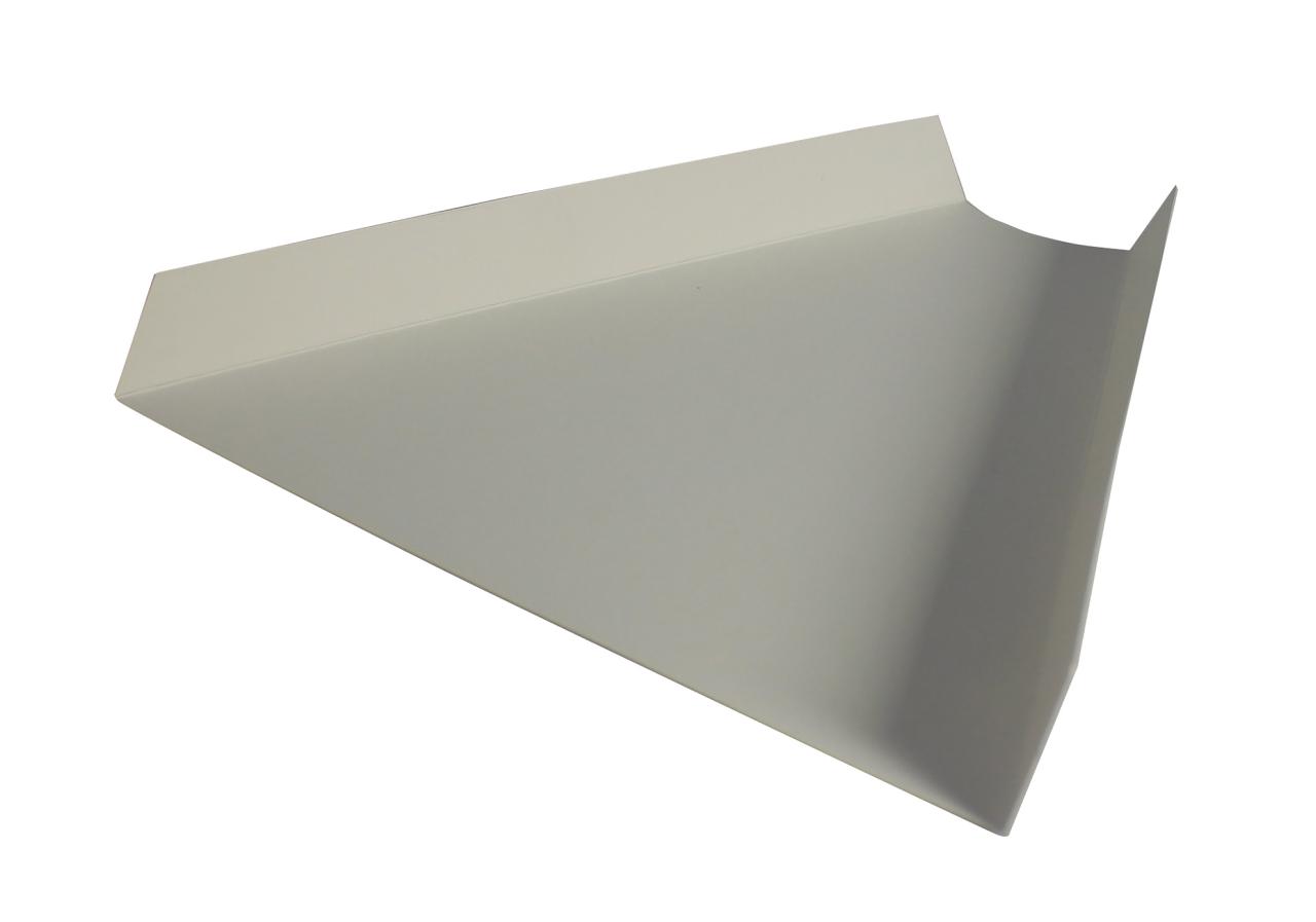 White Pizza Slice Tray